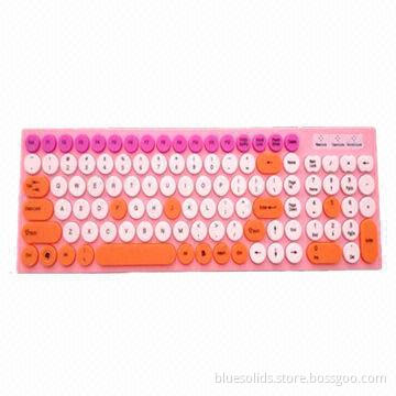 Keyboard for iPad with 1.4m Cable, Colorful Chocolate Keycaps, and Supports Multiple Languages